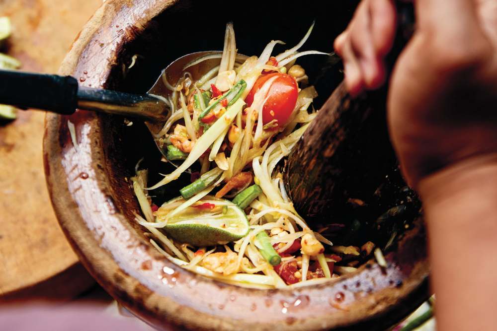 Som Tum, cuisine Thailande